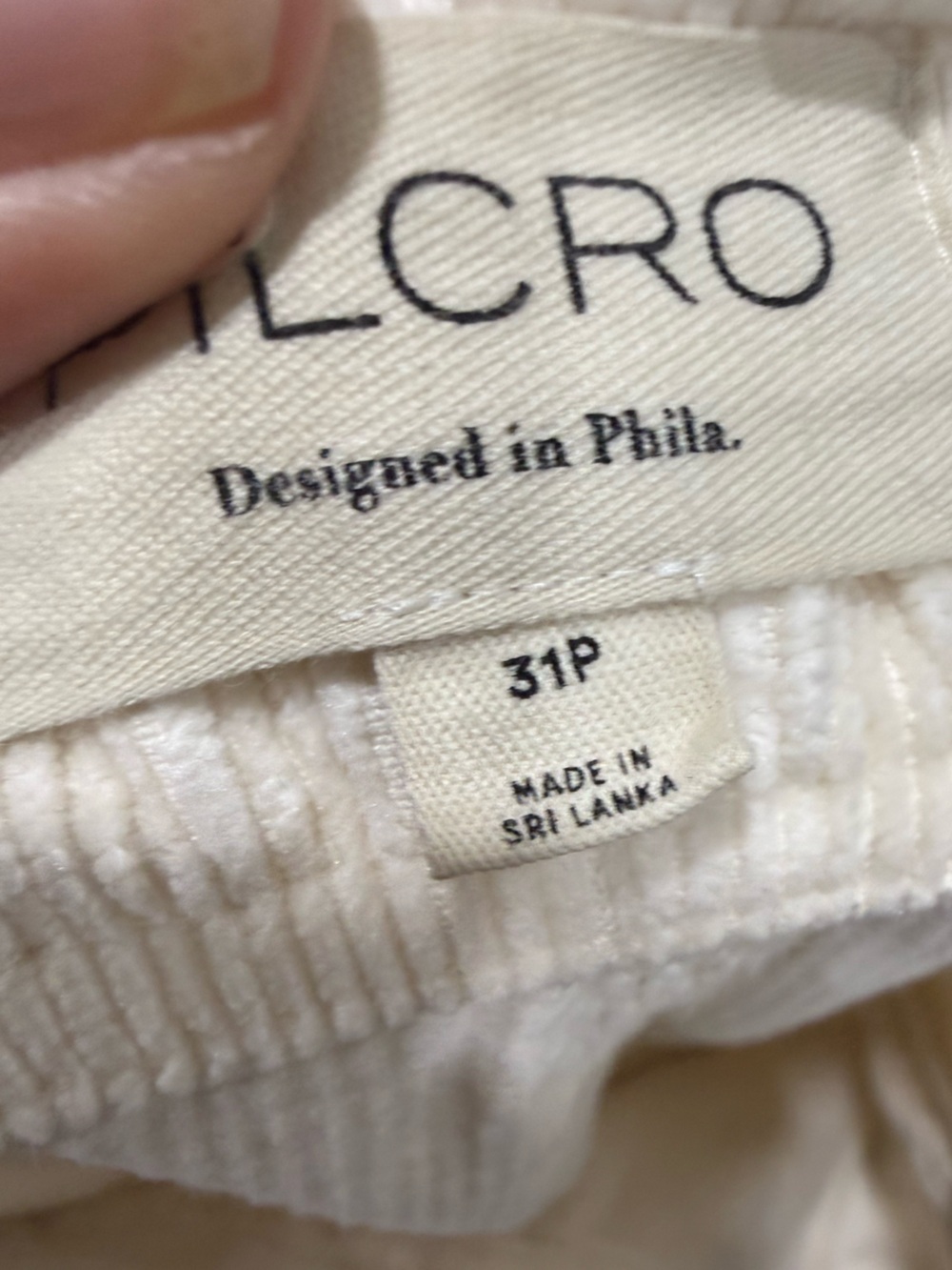 Anthropologie Pilcro The Kit Wide-Leg Utility CORDUROY Trouser - Picture 9 of 15